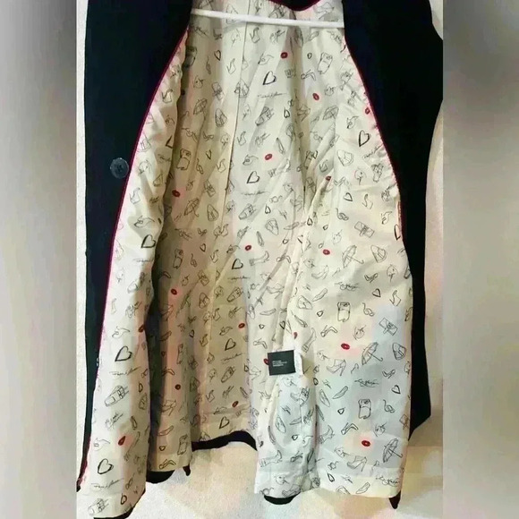 Women’s Via Spiga wool coat size 12P - Picture 7 of 14